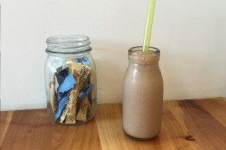 nutella and banana milkshake at Cereal Killa.